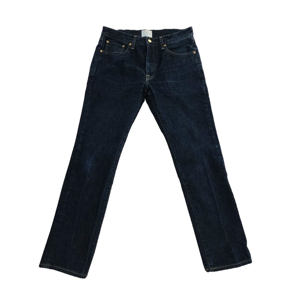 Sid Mashburn Jeans Mens 32x30 Dark Wash Core Blue Slim Straight Made In Usa Euc